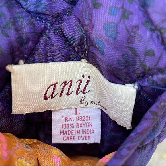 Vintage Reversible Quilted Patchwork Jacket - Picture 12 of 15